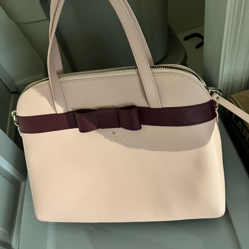 Like new pale pink Kate Spade handbag NWOT